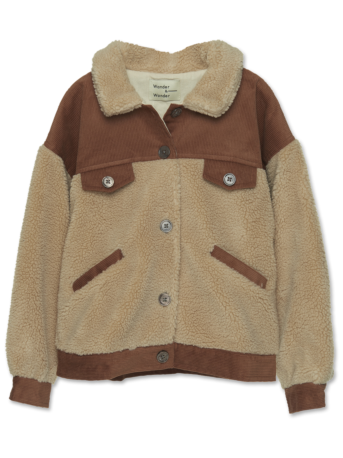 Fleece Denim Jacket