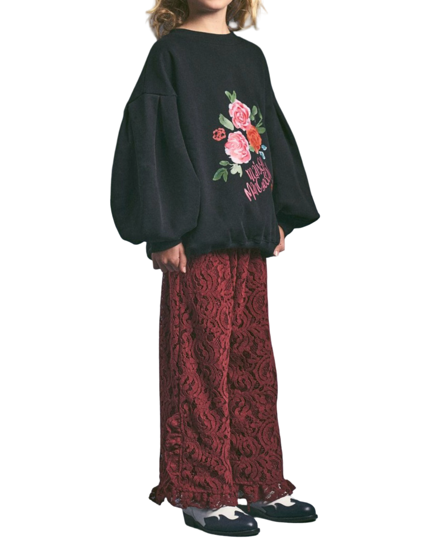 Chenille Lace Pants