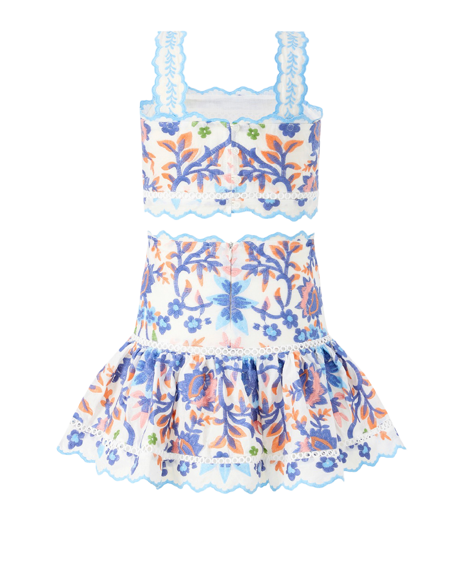 Sarah Set – Floral Tween & Teen Two-Piece Summer Outfit