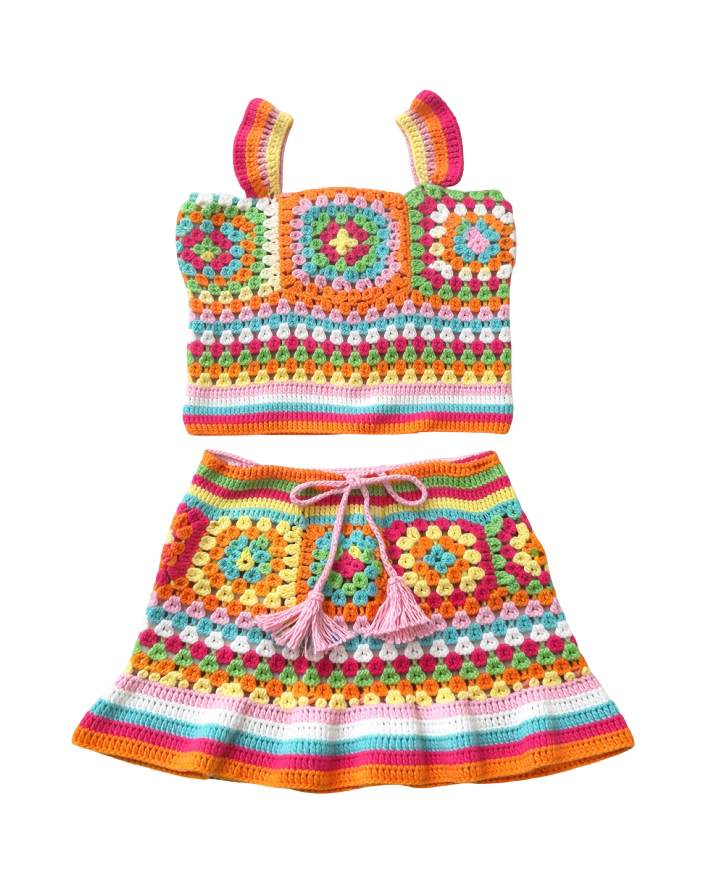 The Malibu Rainbow Crochet Set