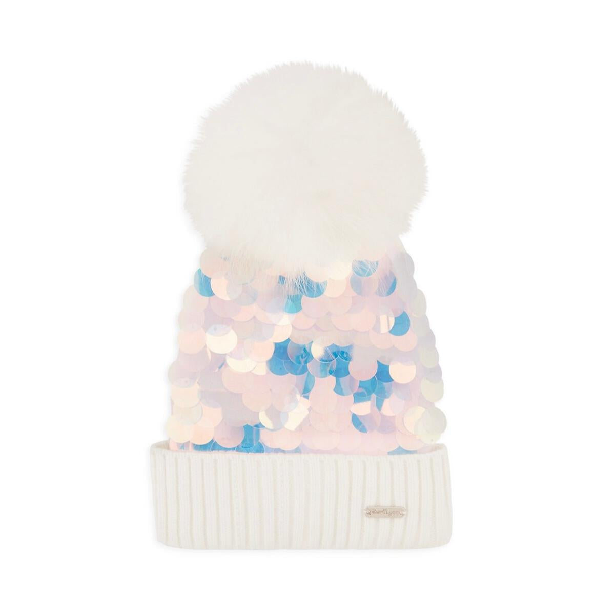 Pom pom beanie