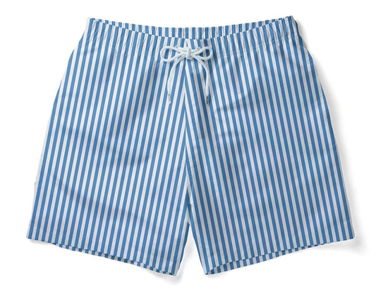 Deck Stripe Swim Trunks