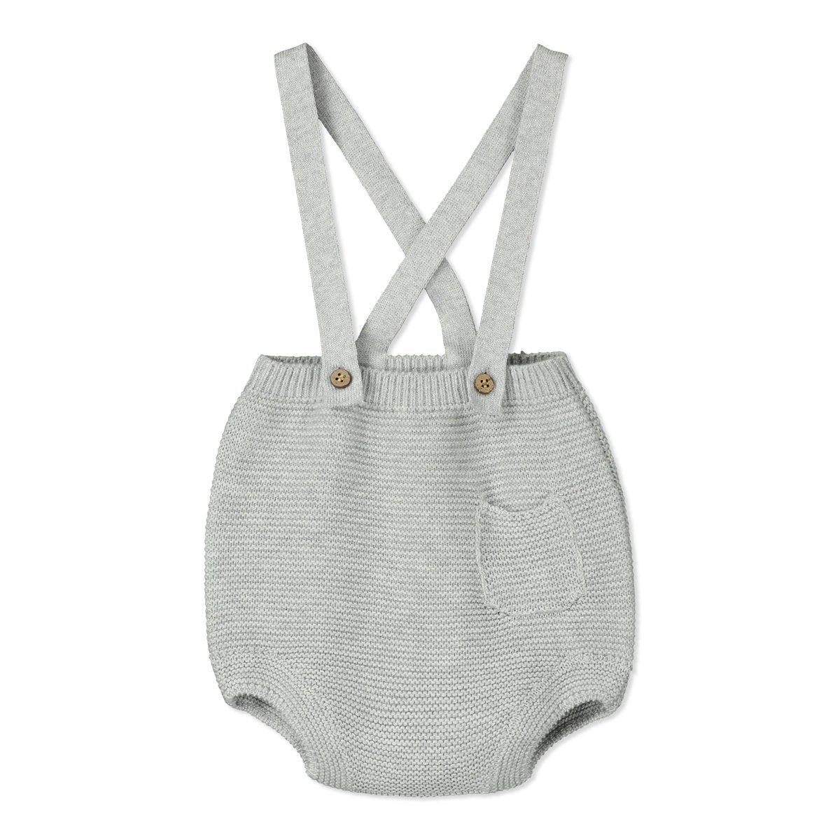 Knit bubble romper