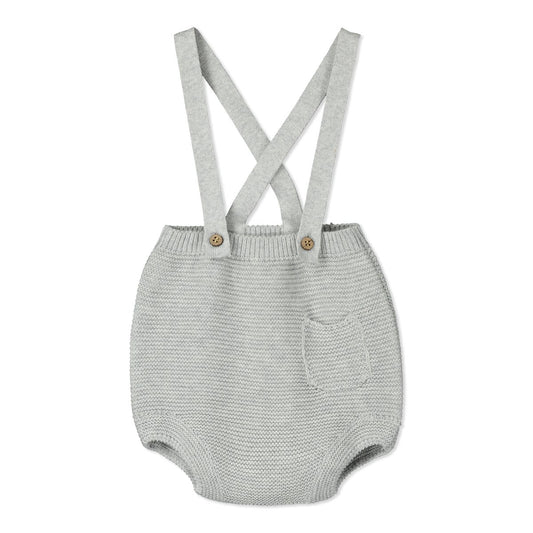 Knit bubble romper