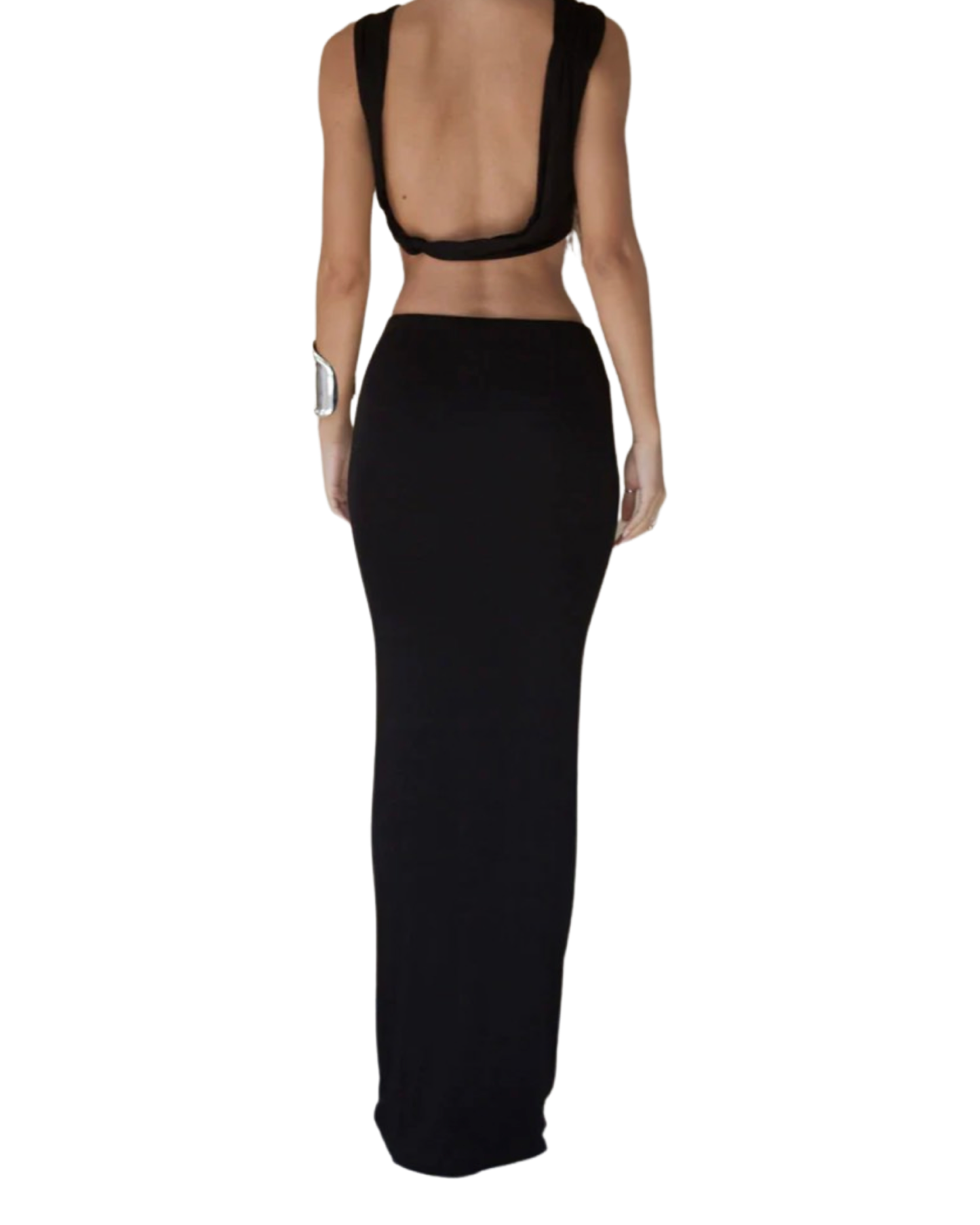 Crop top and skirt set