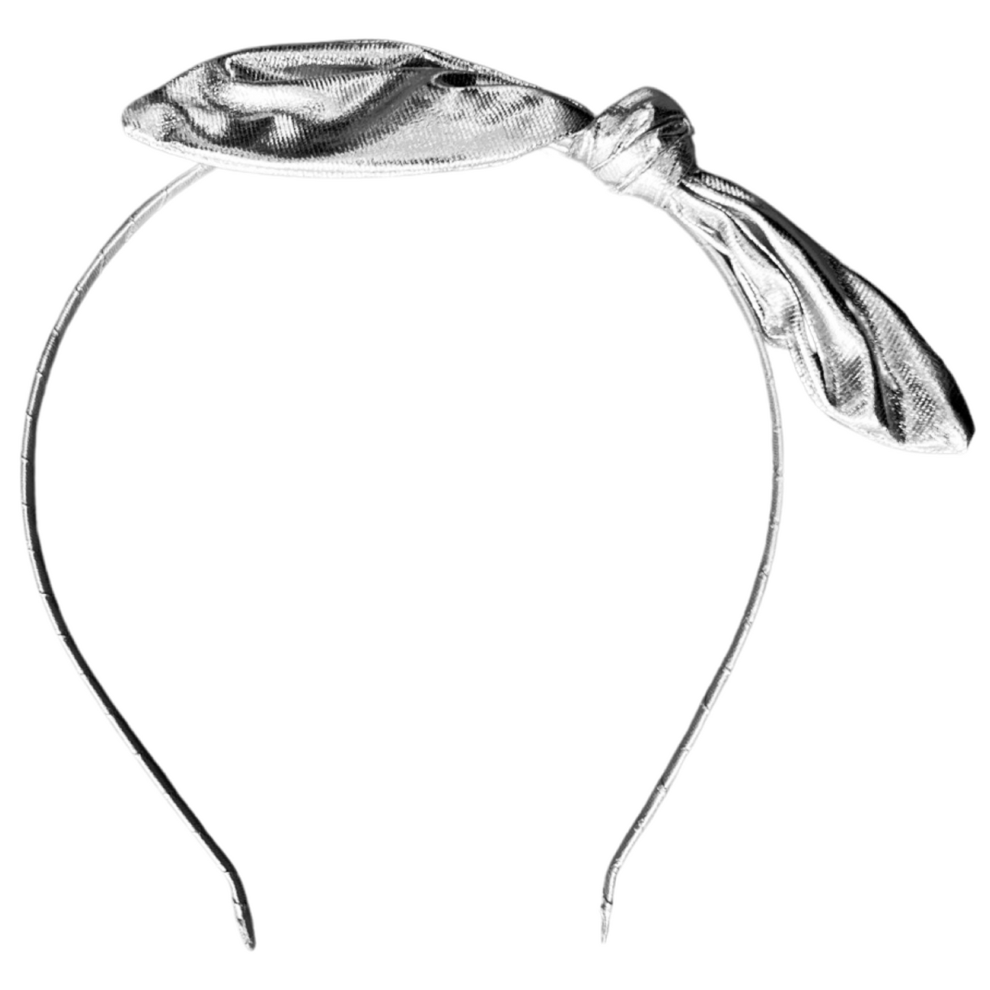 Girls Metallic Knot headband