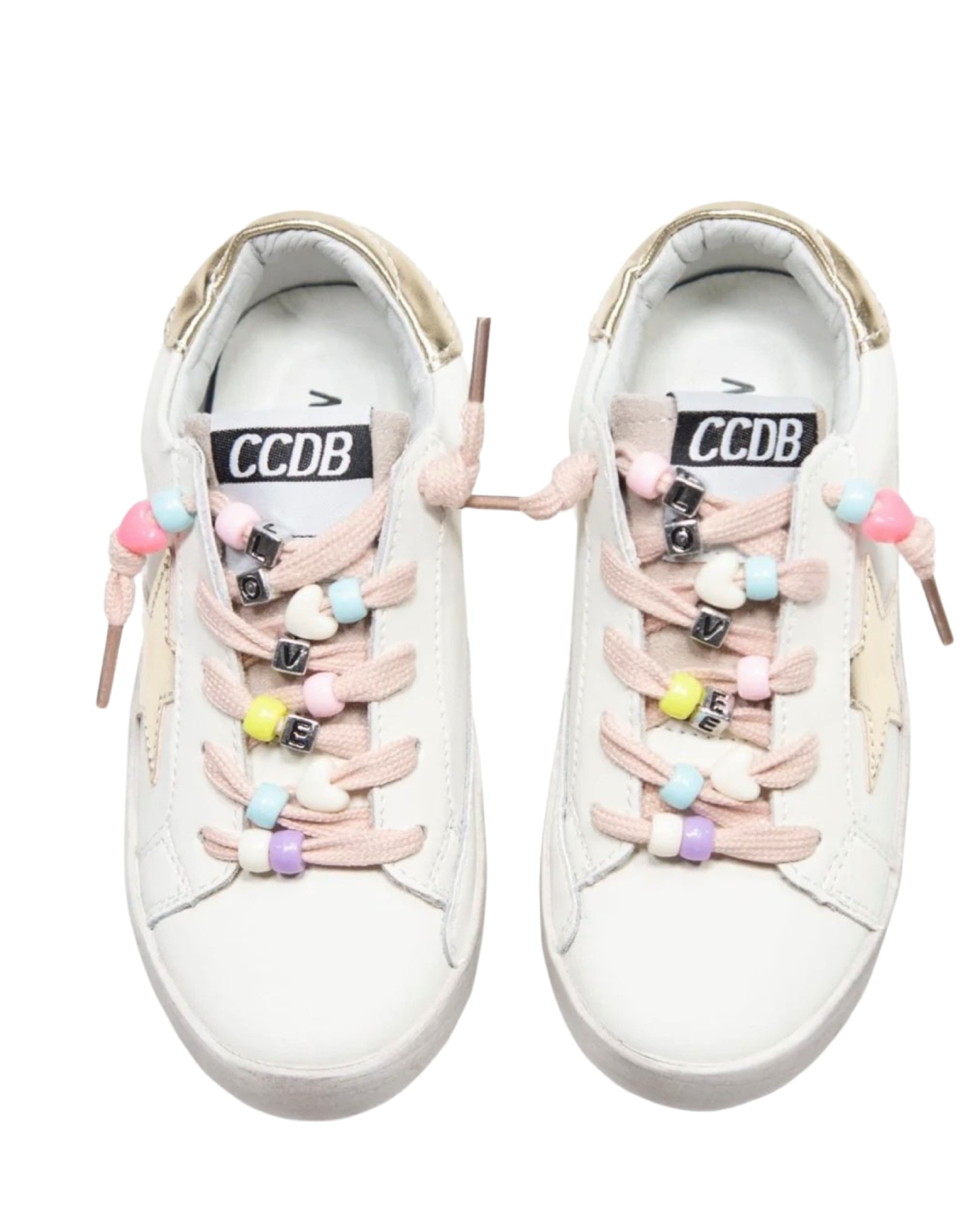 Beaded LOVE Sneakers