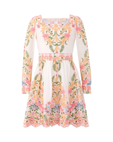 Lyla Embroidered Mini Dress