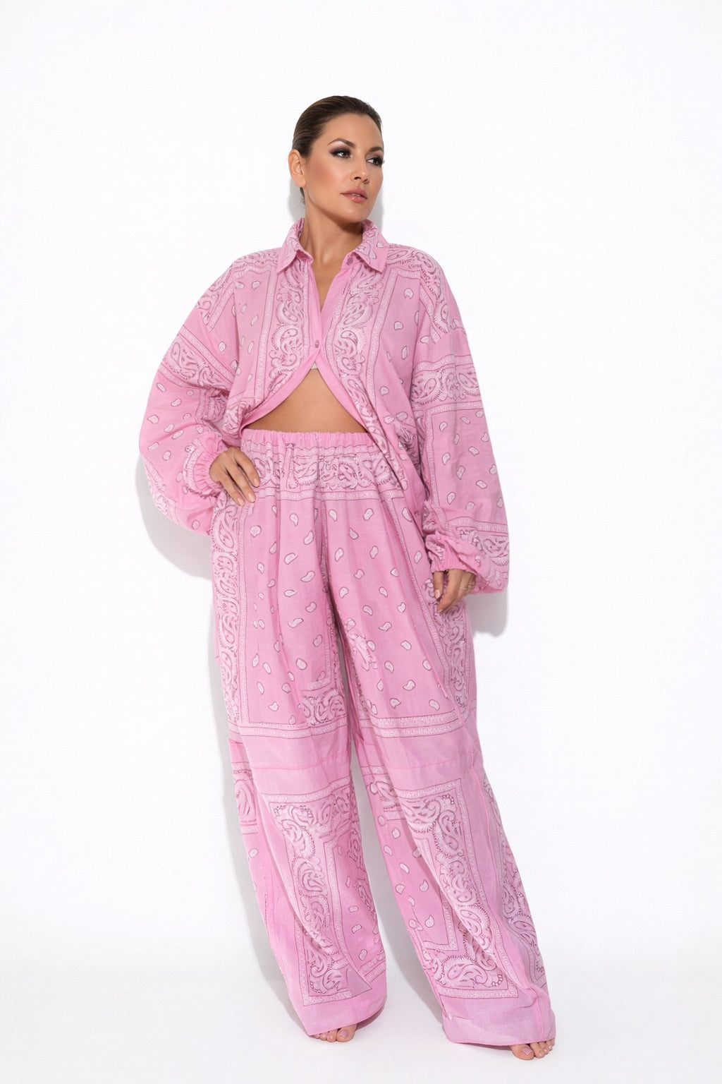 Womens Bandana Pants