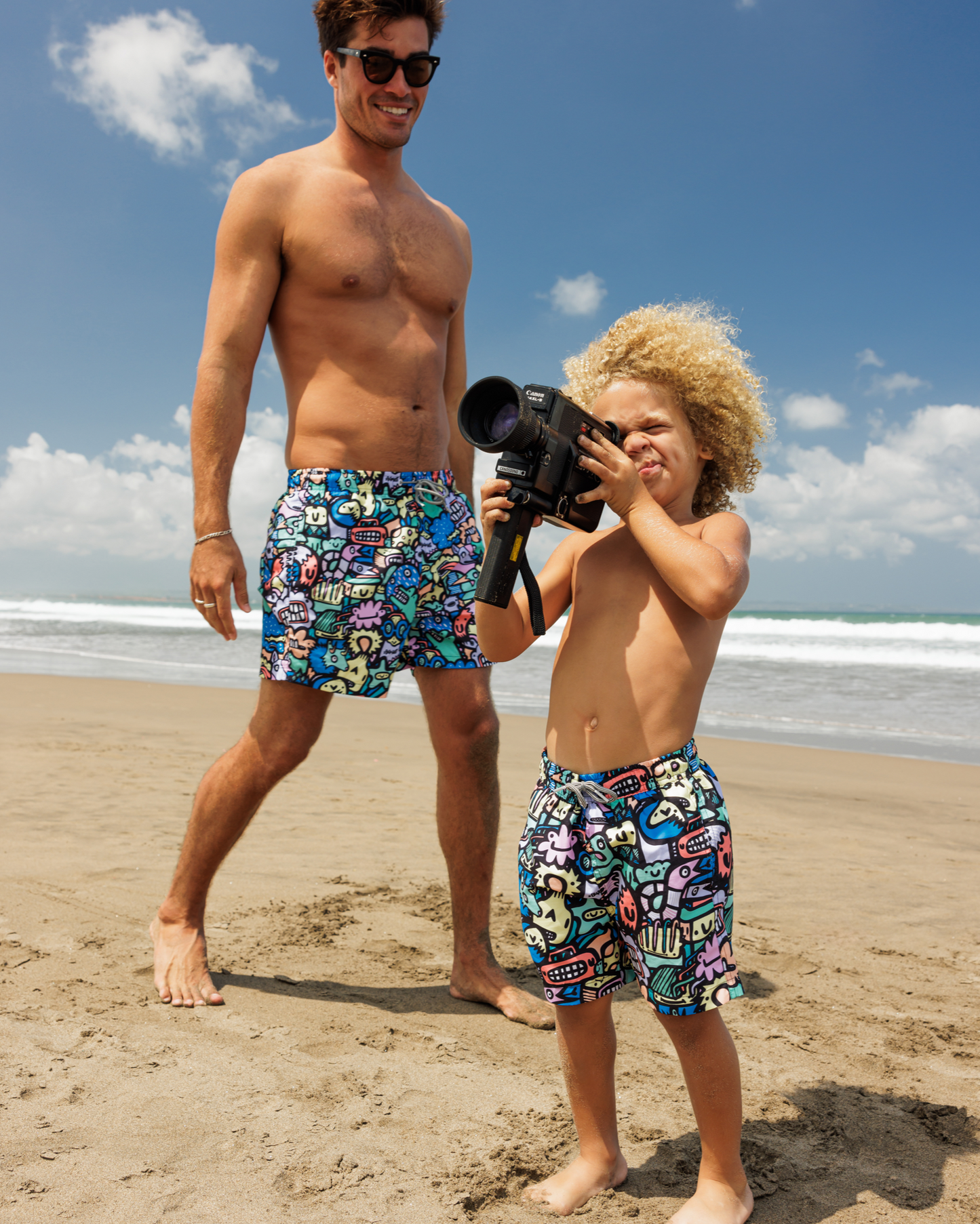 Monsters Swim Trunks