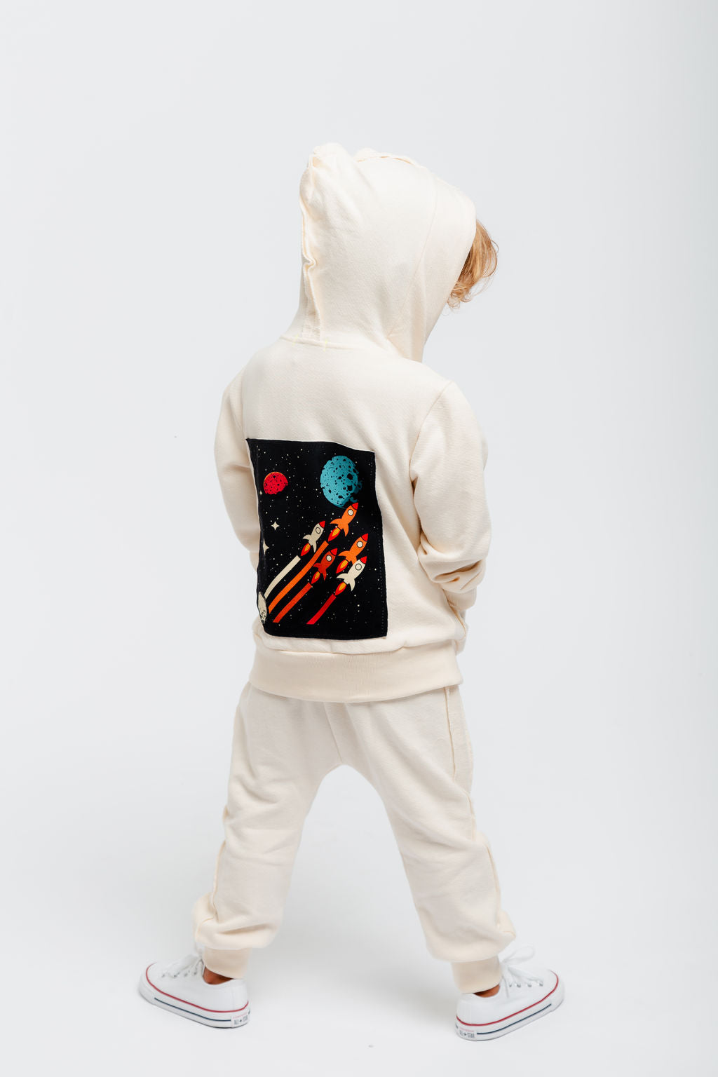 Space Rockets Zip Hoodie