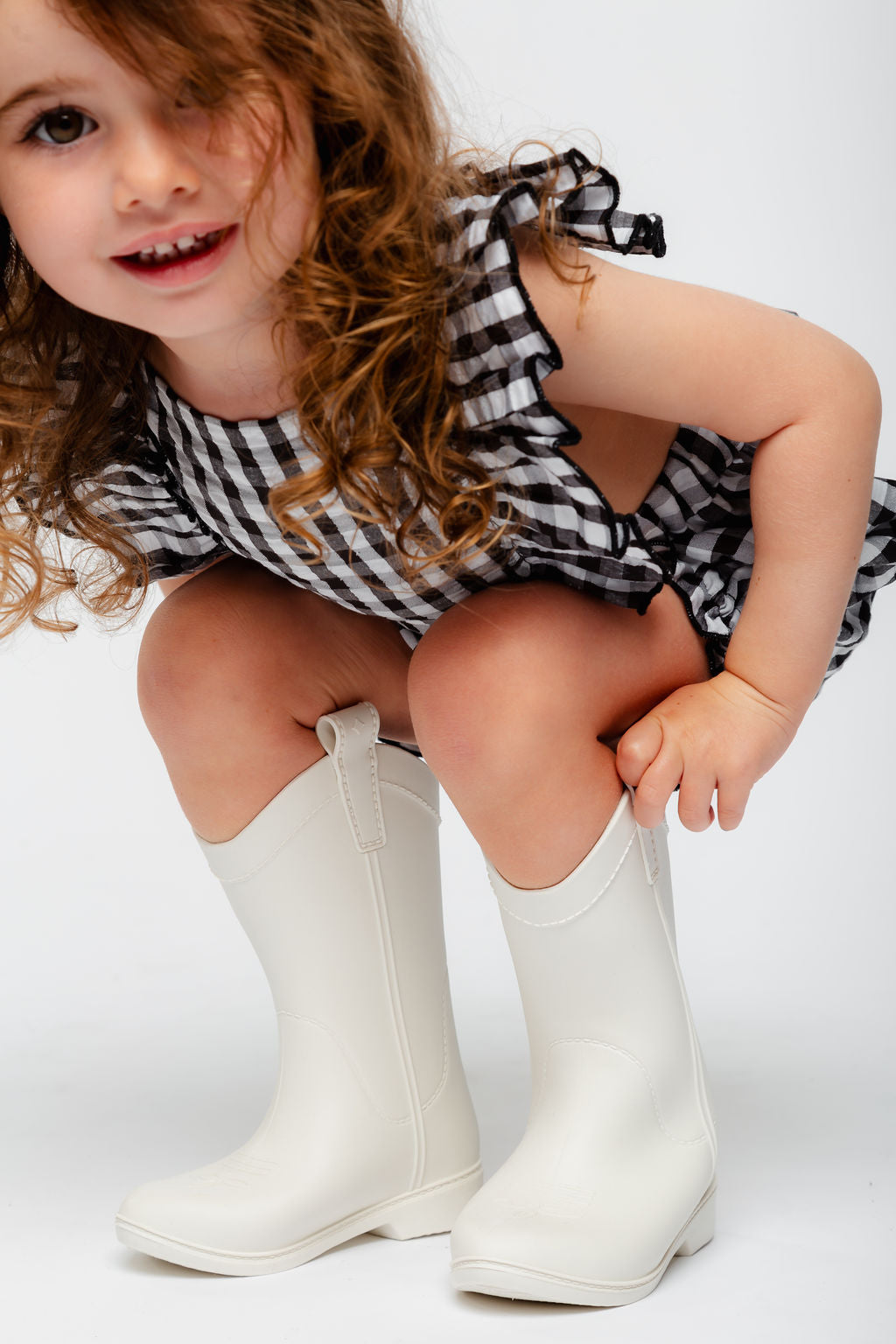 Bone White Cowboy boots