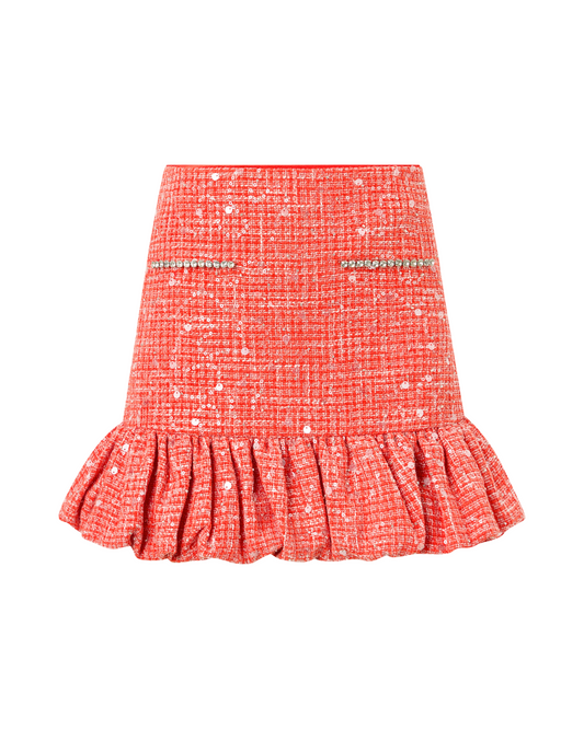 Odelia Tweed Mini Skirt