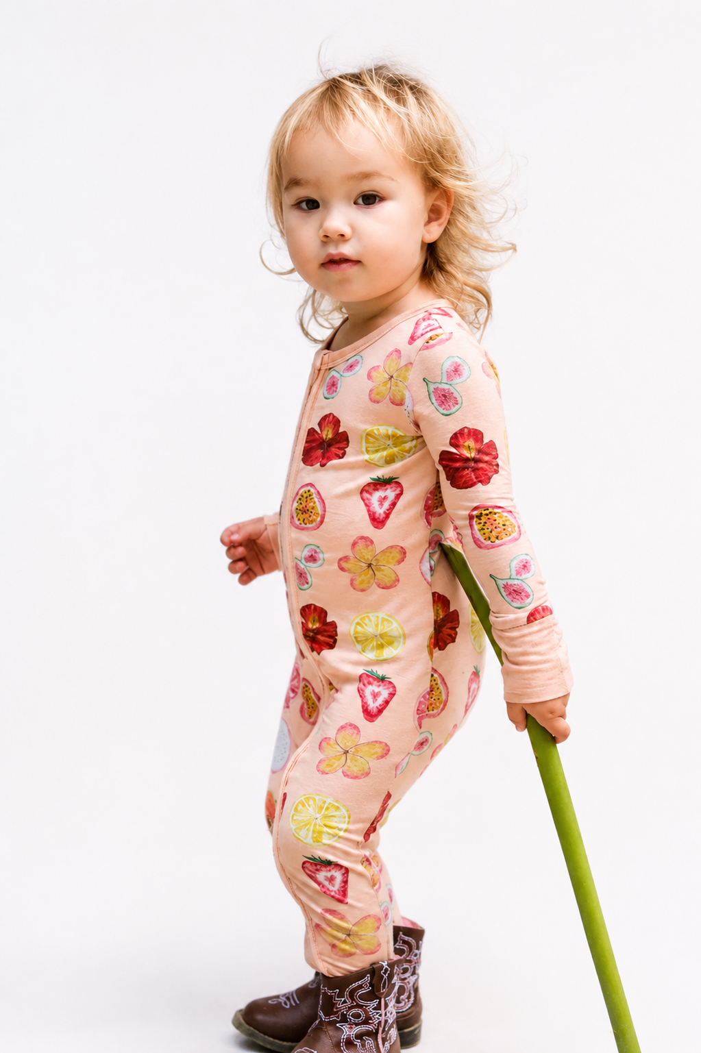 Blush Harvest Bamboo Onesie