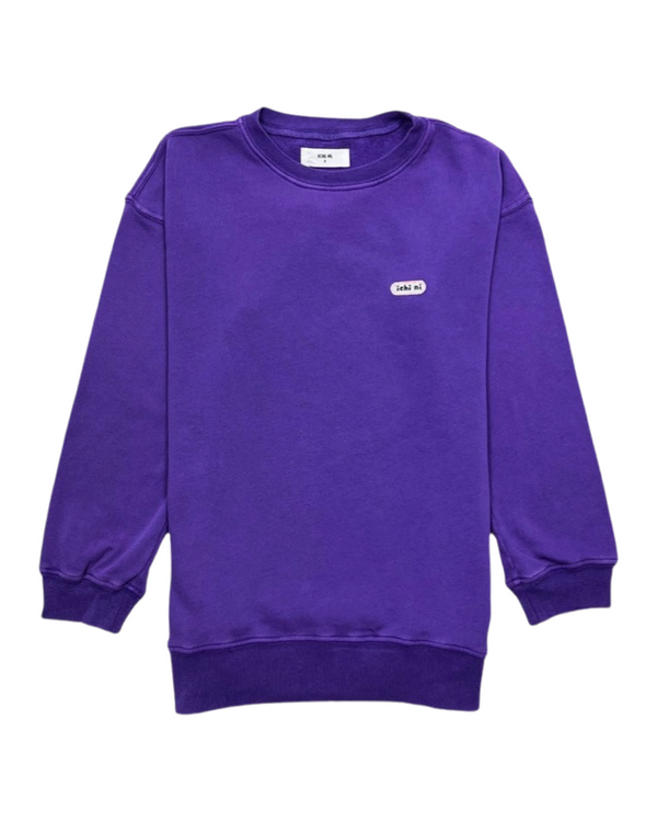 Purple Crewneck Sweater