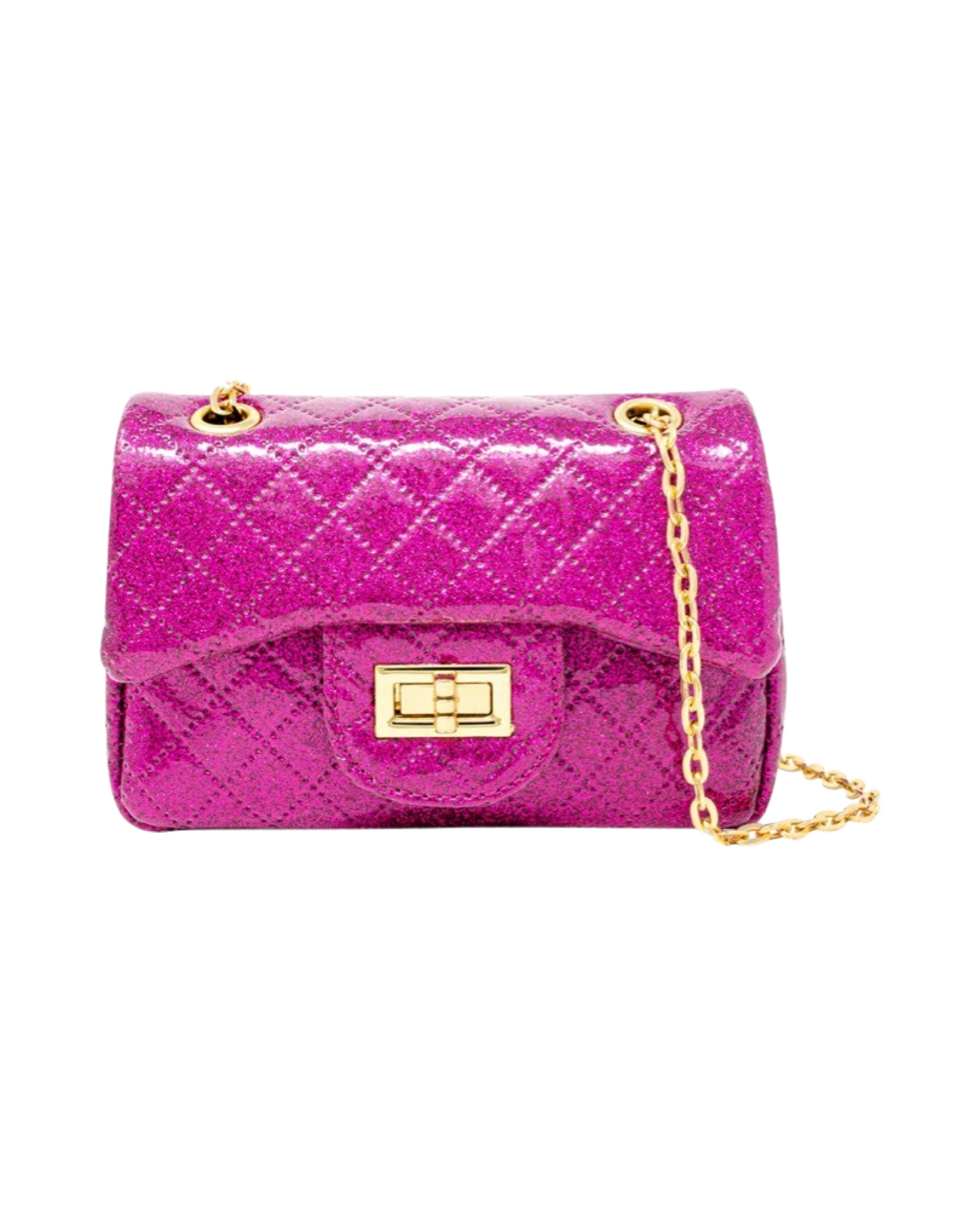 Classic Quilted Sparkle Mini Bag