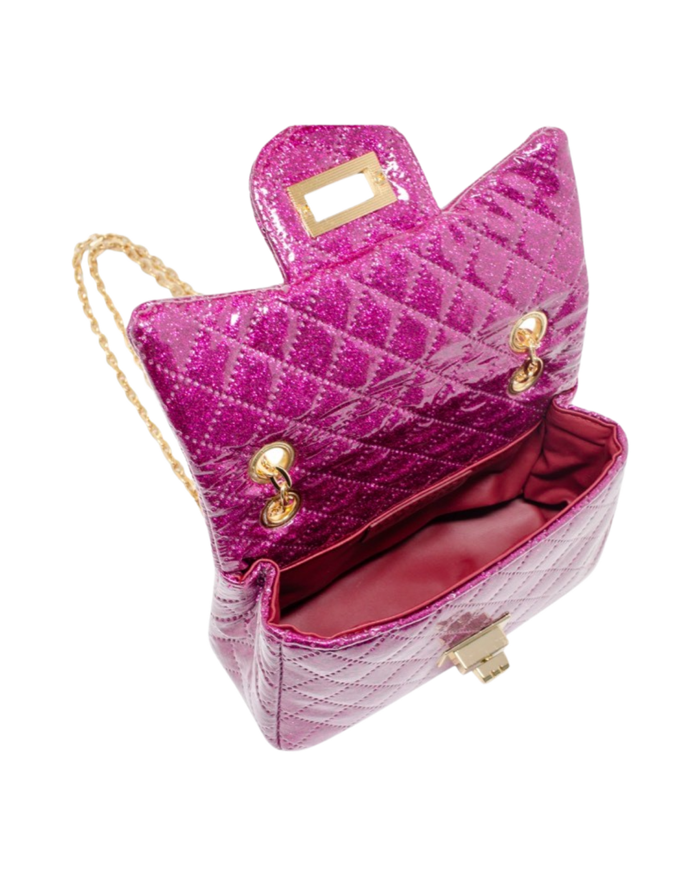 Classic Quilted Sparkle Mini Bag