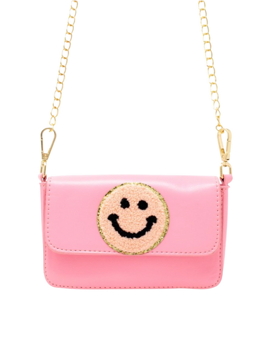 Happy Face Clutch Bag