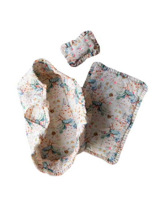 Floral Baby Doll Carrier