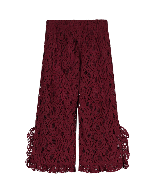 Chenille Lace Pants