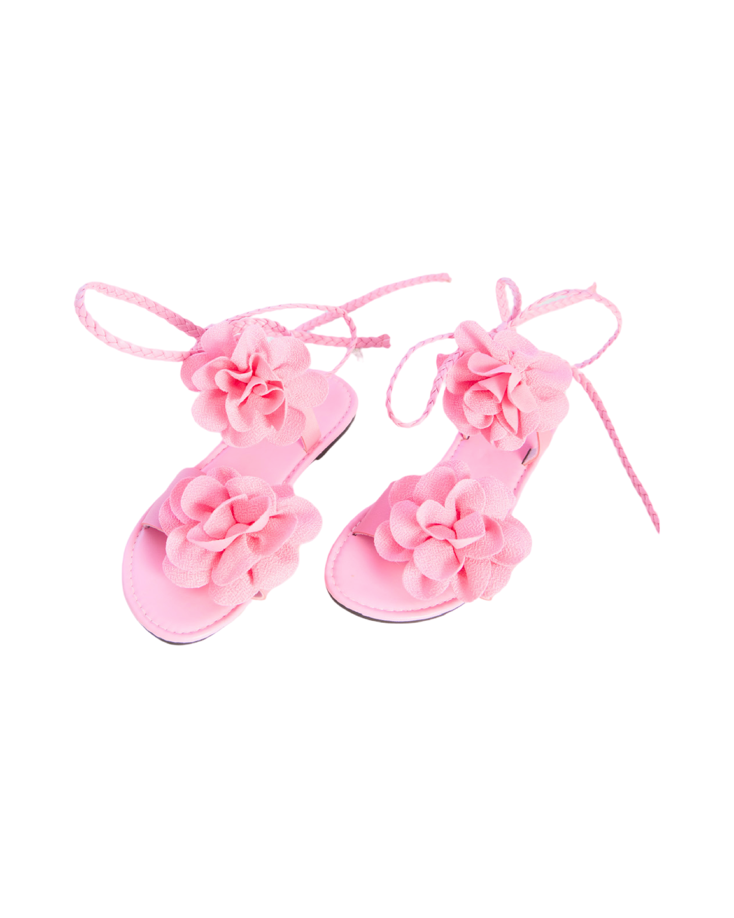 Evelina Floral Wrap Sandals