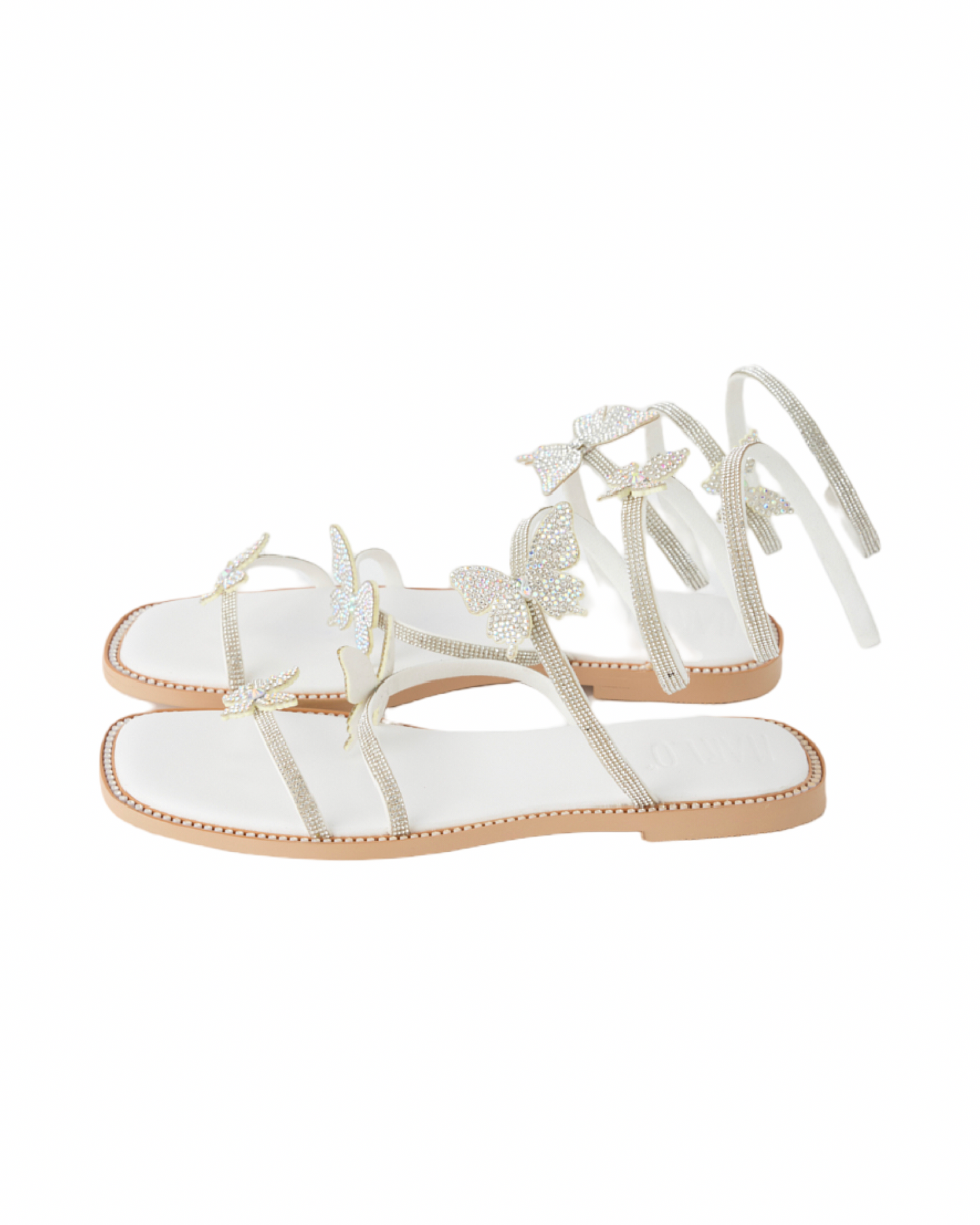 Butterfly Wrap Sandals