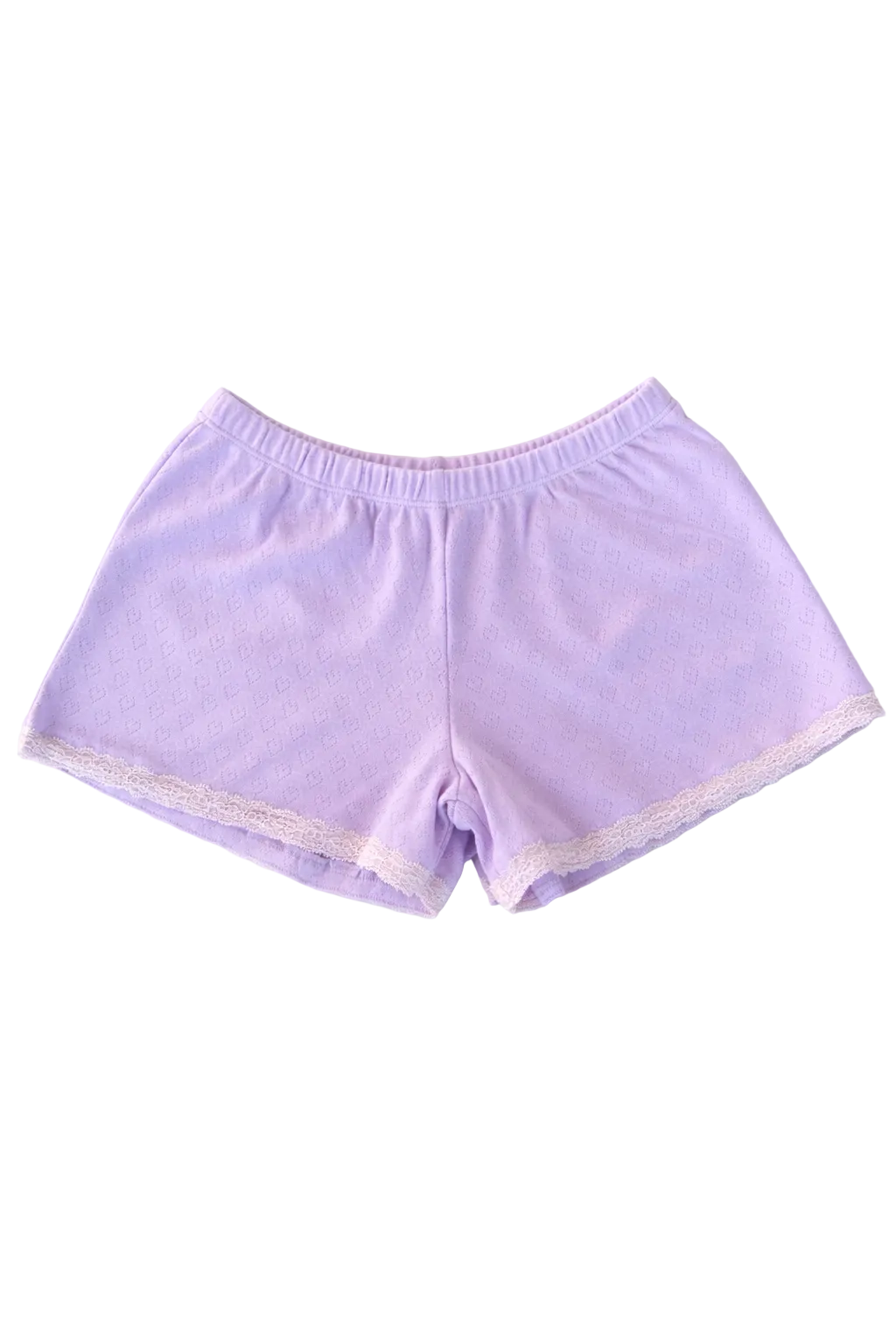 Lizzie Lavender Heart Shorts