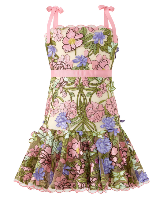 Bonnie Floral Girls Dress