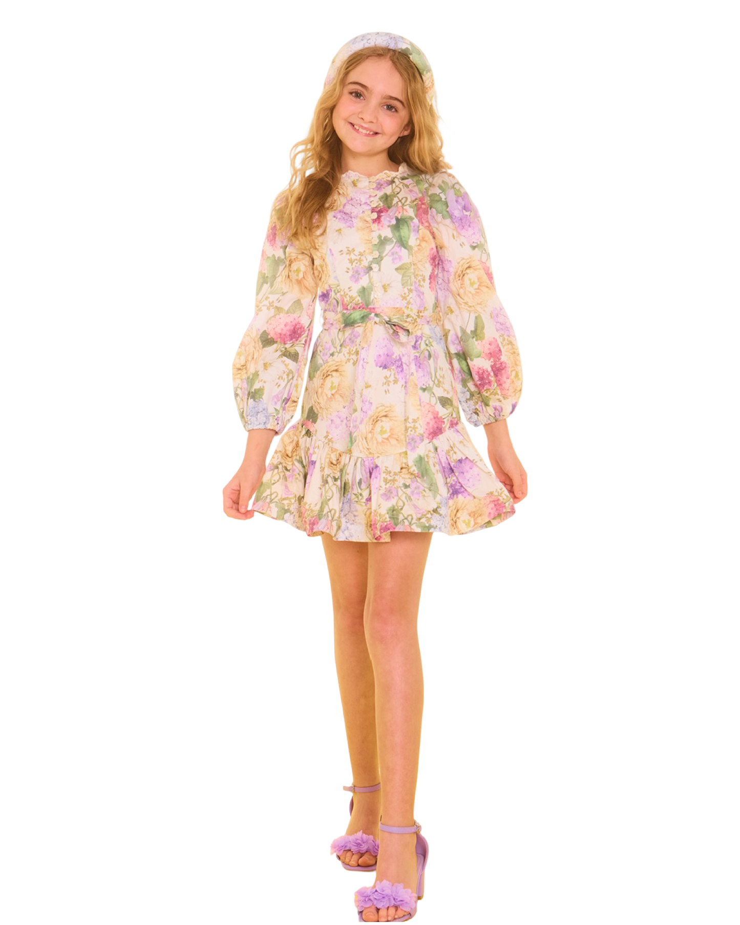 Seraphina Floral Girls Dress