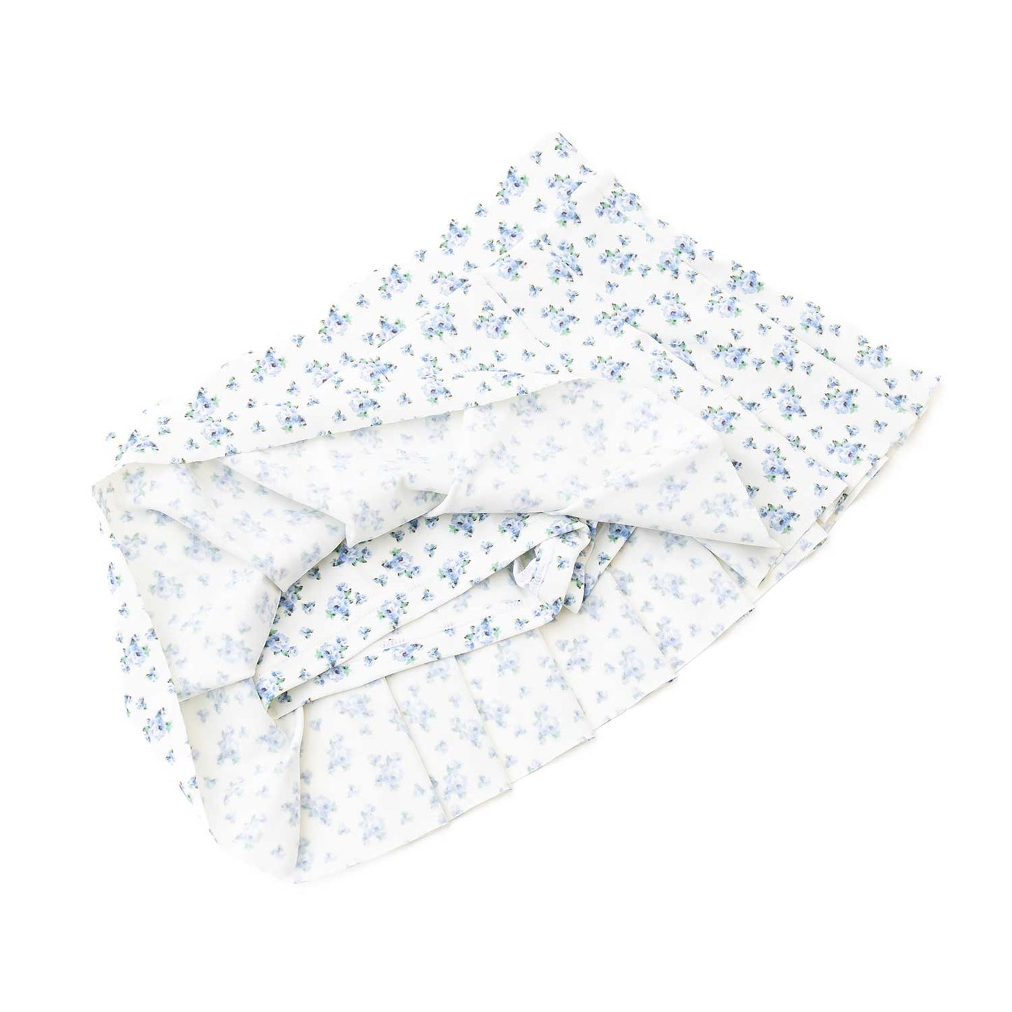 Blue Floral Tennis Skirt