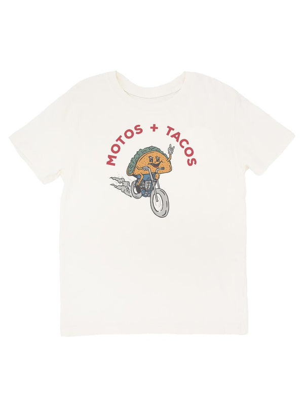 MOTOS AND TACOS VINTAGE TEE