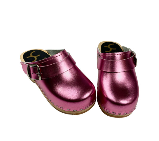 Metallic Clogs