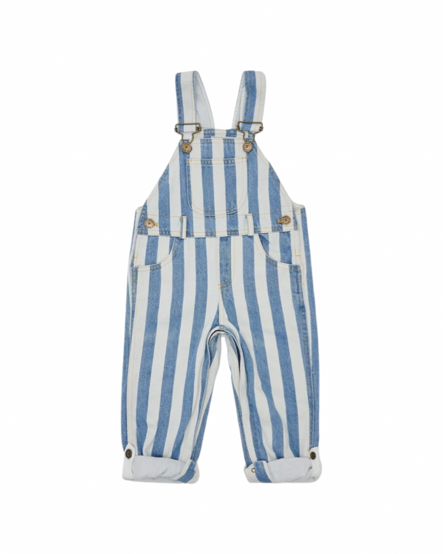 Stripe Overalls