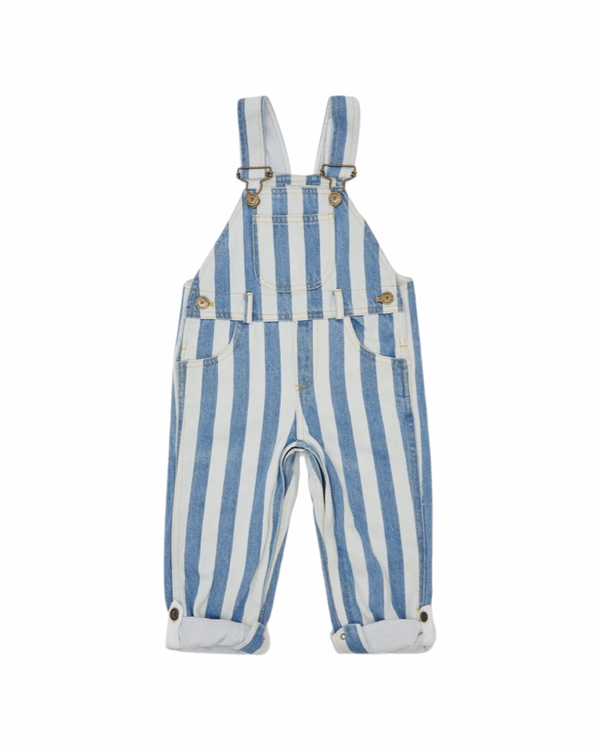 Stripe Overalls